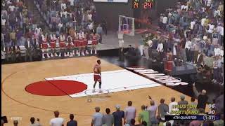 NBA on NBC Rockets vs Blazers 1994 NBA Playoffs 2nd Round Game 4 [upl. by Rhyner]