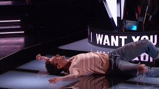 Top 10 performance That made coaches Fall Off chairs in The voice Audition 2018 [upl. by Eldorado]