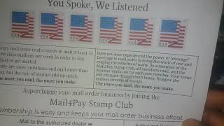 Mail4Pay Stamp Club [upl. by Tat]