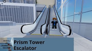 Luxiar escalator at Prism Tower  Roblox [upl. by Jasik]