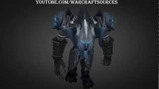 Worgen Warrior Tier 3 armor set  T3  Dreadnaughts Battlegear [upl. by Ahsrop]