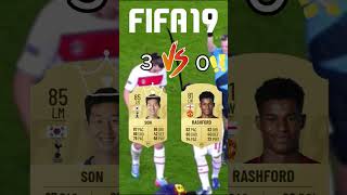 Son Vs Rashford in FIFA 😱🔥 [upl. by Nessnaj]