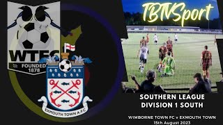 HIGHLIGHTS Wimborne Town v Exmouth Town Southern League Div 1 Sth nonleague nonleaguefootball [upl. by Ahsatak]