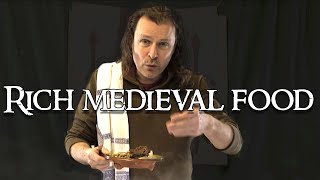 What did RICH PEOPLE EAT in medieval times [upl. by Suinuj]