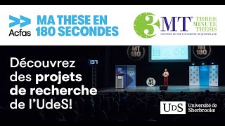 Ma thèse en 180 secondes  Finale interne UdeS 2024 [upl. by Timmi334]