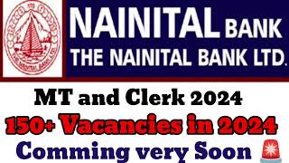 NAINITAL BANK clerk and MT vacancies are coming soon  private bank  subsidiary nainitalbank [upl. by Negroj]