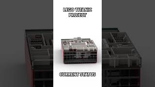 Lego Titanic  Current Design Status Tank Level Up to F MOC lego titanic legobricks bricklink [upl. by Ragnar]