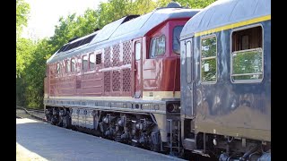 Mit der altbelüfteten 232 0885 in die Baggerstadt Ferropolis am 03062023 [upl. by Nuarb658]