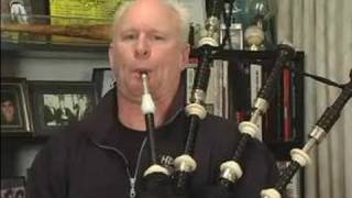 Prepare a Bagpipe Before Playing it  How to Play a Basic Tune on the Bagpipes [upl. by Anipsed]