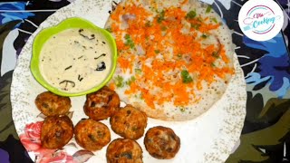 How To Make Onion Uthappam  Uthappam in Telugu  Easy Breakfast Recipes ViaCooking [upl. by Belldas639]