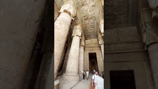 The Hypostyle Hall of Dendera Temple  ​ Exploring Ancient Egypt shorts [upl. by Whitver]