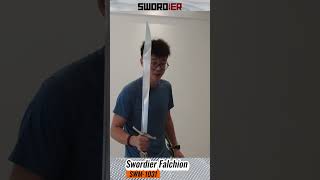 Part 1  Swordier FirstEver Falchion  How Good It Can be falchion swordier medievalsword [upl. by Nay766]