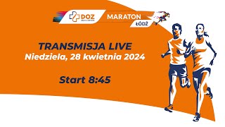 Transmisja z DOZ Maraton Łódź 2024 [upl. by Lerrad630]