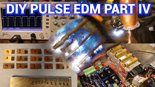 DIY pulse EDM at last with very low electrode wear [upl. by Arhat]