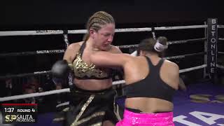 MARLEN ESPARZA VS SHELLY BARNETT FULL FIGHT [upl. by Bethany]