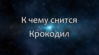 К чему снится Крокодил Сонник Толкование снов [upl. by Meraree]