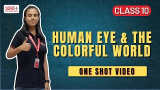 Human Eye and The Colourful World Class 10  Science Complete Chapter Explained  100 Plus Academy [upl. by Atneuqal]