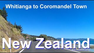 Scenic DriveWhitianga to Coromandel Town along the pacific coast New Zealand Road Trip [upl. by Kiran109]