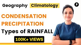 Condensation Precipitation amp Types of Rainfall  Climatology  Geography by Maam Richa [upl. by Giltzow]