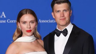 Scarlett Johansson and Colin Jost Have Glam Date Night at White House Correspondents Dinner [upl. by Delaney]