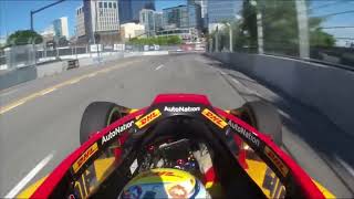 Onboard Romain Grosjean circuito de Nashville  IndyCar Series 2022 [upl. by Yeliab]