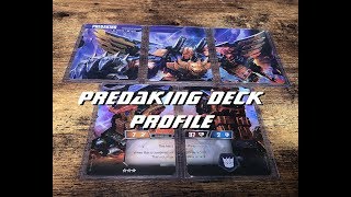 Transformers TCG Pedaking Deck profile [upl. by Piper697]