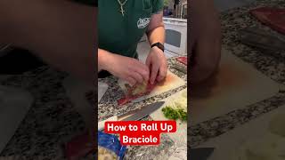 How to Roll Up Braciole [upl. by Enybor113]