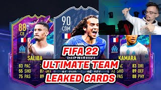 FIFA 22 LEAKED SBC CARDS  Future Stars Kamara Saliba And Winter Wild Card Guendouzi Leaked [upl. by Aynahs]