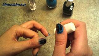 Черный лак Crackle Crackle Nail Polish review [upl. by Gabe]