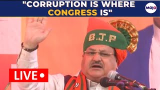 JP Nadda Live  quotAan Baan Shaan of Rajasthan tarnished by Gehlotquot [upl. by Yeldah]