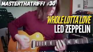 Whole Lotta Love by Led Zeppelin  Riff Guitar Lesson wTAB  MasterThatRiff 30 [upl. by Dagney]