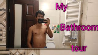 Bathroom vlog ❤️🥰ashansangroula vlog youtube [upl. by Fulvi]