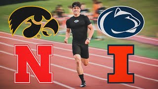 How I went Division 1 As A Track And Field Athlete  University Of Nebraska [upl. by Pacien]