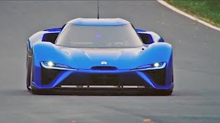 ► 1360HP Nio EP9  Record on the Nurburgring  1MegaWatt of Power [upl. by Adnylam]