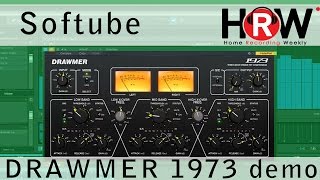 DRAWMER 1973 from Softube Mastering a song [upl. by Nilrem]