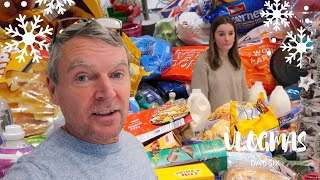 Aldi food shop FAMILY OF 20 amp Tillie and Aimee do some baking  VLOGMAS 2023🎄  The Radford Family [upl. by Eisso979]