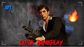 I’m haven’t play the game in a long time  Scarface the￼ world is your gameplay 1 [upl. by Worsham]