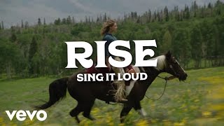 Caroline Jones  Rise Lyric Video [upl. by Ardolino]