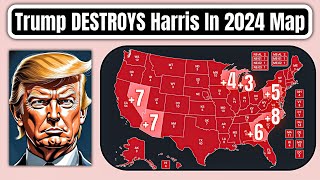 Trump Is STRONGER THAN EVER  2024 Election Map Projection Trump V Harris September 2024 [upl. by Nais647]