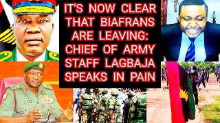 Were in big Trouble Igbos are no Longer Joining Army COAS Lagbaja Cries Out [upl. by Yssep]