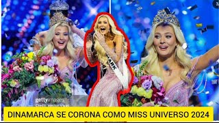 MISS DINAMARCA SE CORONA COMO MISS UNIVERSO 2024 DENMARK [upl. by Leah]