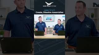 Hawk Tip 17 Create and Dissolve Subassemblies to Organize Your Design in SOLIDWORKS [upl. by Cadmann911]