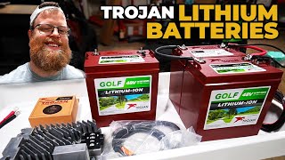 Trojan Lithium Golf Cart Batteries  What YOU need to know [upl. by Adlai339]