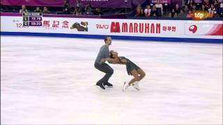 Fedor Klimov amp Ksenia Stolbova FP Pairs Final Grand Prix 2015 Barcelona [upl. by Ellehcyt]