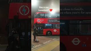 London Harrow Bus Station travel london train india indian [upl. by Idnac]