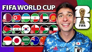 FINAL ASIA WORLD CUP 2026 QUALIFIERS PREDICTION [upl. by Caassi]