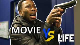 GROSSE FUSILLADE   MOVIE VS LIFE   LES PARODIE BROS [upl. by Laemsi732]