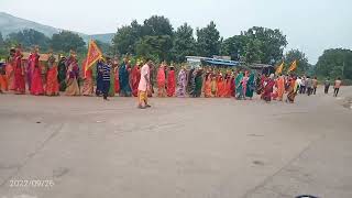 Navratri Kalash Yatra Kharsia 2022 [upl. by Annahael]