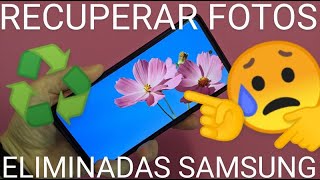 ♻️📲 Como RECUPERAR FOTOS ANTIGUAS BORRADAS de tu CELULAR SAMSUNG FÁCIL y RÁPIDO [upl. by Perseus472]