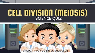 CELL DIVISION  MEIOSIS  SCIENCE QUIZ BEE 10 QUESTIONS [upl. by Ragde]